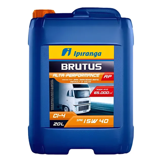 Óleo Ipiranga Brutus 15w40 Ci4 Alta Performance 20 Litros