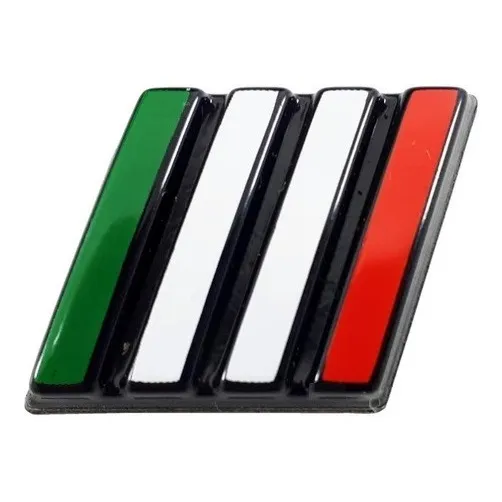 Emblema Italia Grade Flag Fiat Argo Mobi Cronos Nova Strada