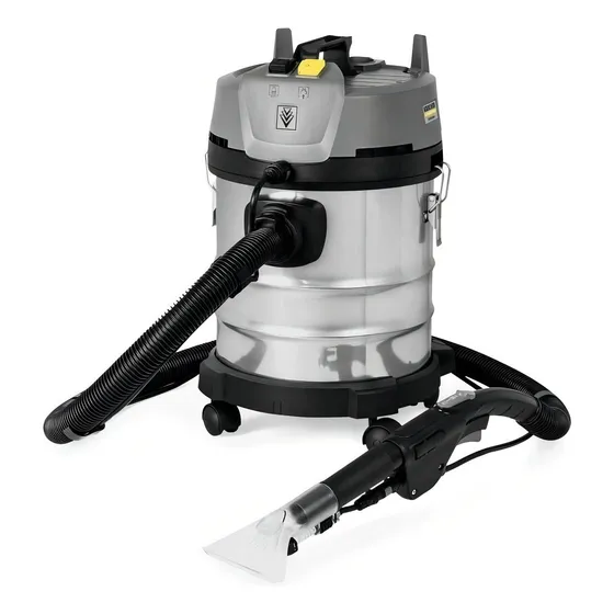 Aspiradora lava tapizados De tacho Kärcher Puzzi 4/20 20L gris 220V