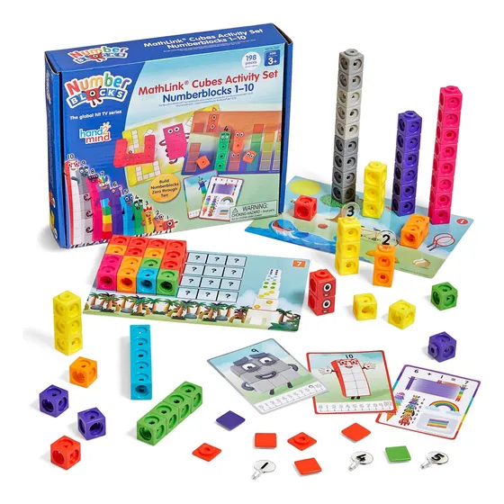 Mathlink Numberblocks Cubos De Matemáticas Educativos 198 Piezas