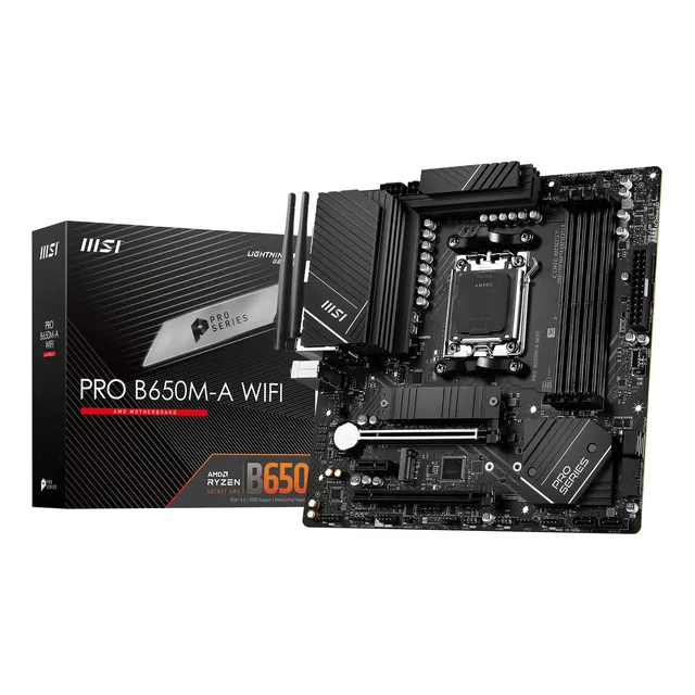 Placa Base Msi Pro B650m-a Wifi Amd B650 Socket Am5 Micro