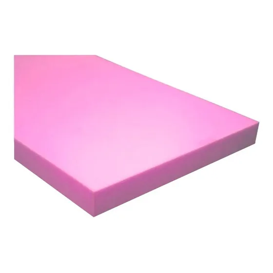 Lámina De Goma Espuma Rosada De 4 Pulgadas