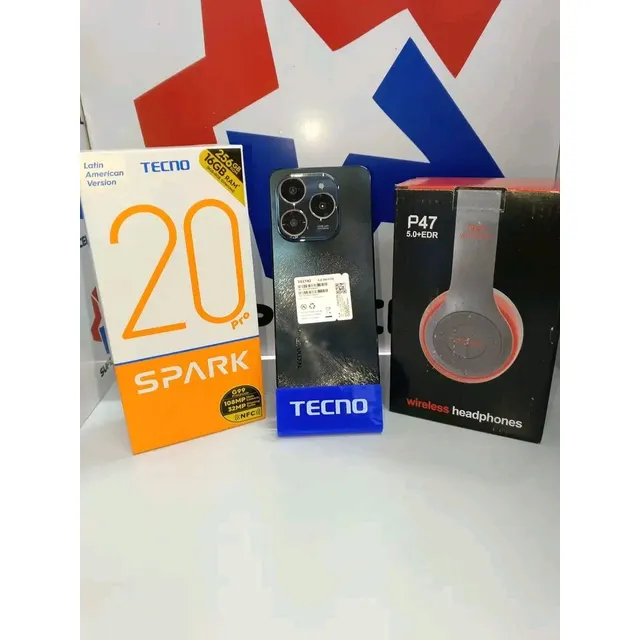Telefono Tecno Spark 20 Pro 16/256gb + Regalo Tienda Fisica