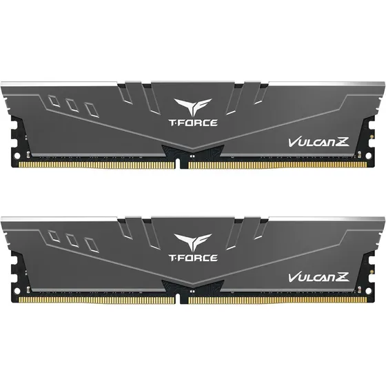 Memoria Ram T-force Vulcan Z 32gb 4x8 3200mhz Negro-gris