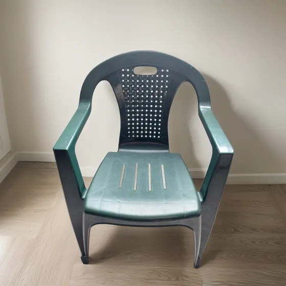 Silla Plastica Brazo Hogar Jardin Comedor Exteriores Fiesta