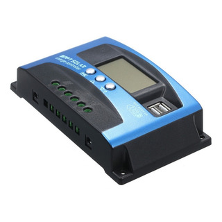 S Controlador De Carga Solar 30a 12v/24v Mppt, Usb 5v, Lcd S Controlador De Carga Solar 30a 12v/24v Mppt, Usb 5v, Lcd