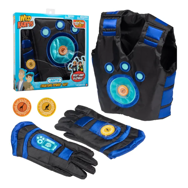 Traje (guantes Y Chaleco) De Activación De Poderes Blue Cr.