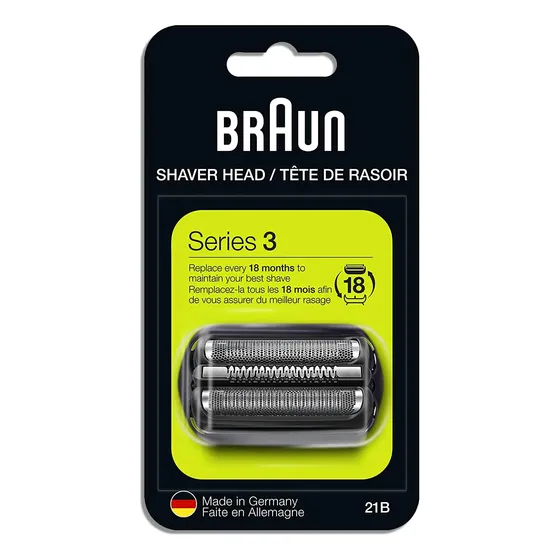Cabeça Substituição Da Braun Aparelhos De Barbear 21b Série3