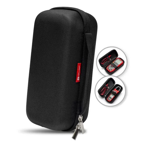 Estuche Rigido Mediano Para Multimetro Tester Amperimetro
