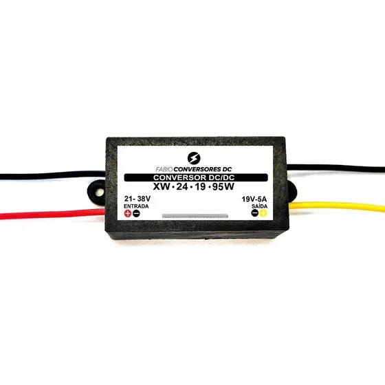 Conversor Tensão Dc-dc  Entrada 24v Saida 19v  5 Amp