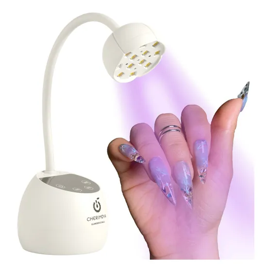 Lámpara De Soft Gel Secadouv Uv Led Para Uñas 27w Cherimoya