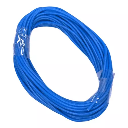 Fio Cabinho Flexível De Cobre Estanhado 0,20mm Com 5 Metros Cor Azul