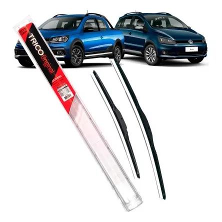 Kit Escobillas Trico Originales Volkswagen Saveiro G6 G7