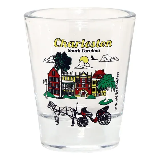 Charleston South Carolina Casa Vaso Chupito