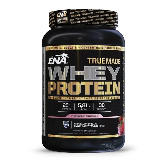 Whey Protein Ena True Made 2lb Proteina Aislada + Concentra