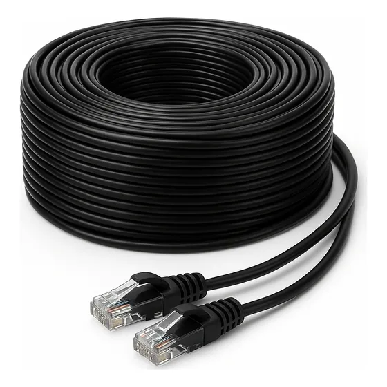 Cable De Red Ethernet Cat 5e - 50 Mts - Exterior Doble Vaina