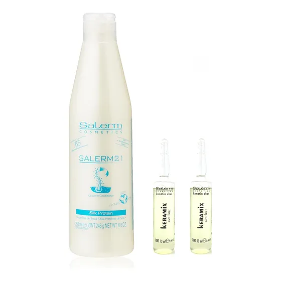 Ampollas Keramix + Salerm 21 Ki - mL a $106