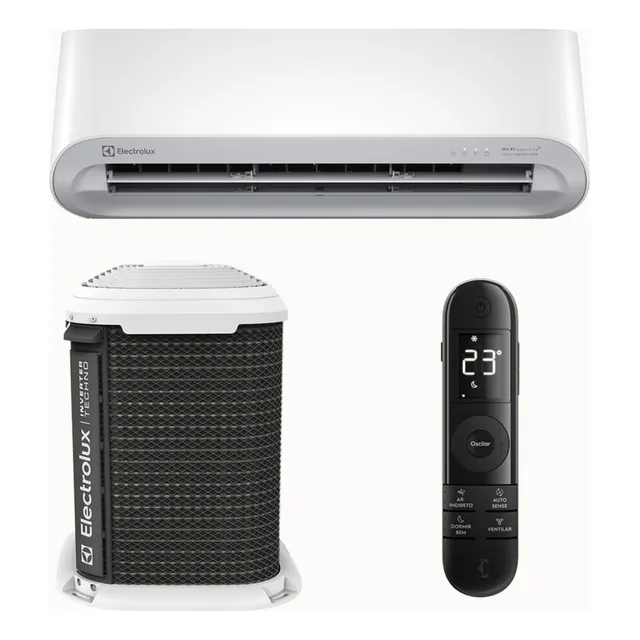 Ar Cond Split Hw Electrolux Color Wifi Inverter 12k Qef 220v