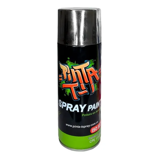 Pintura En Spray Pinta-t Cromo