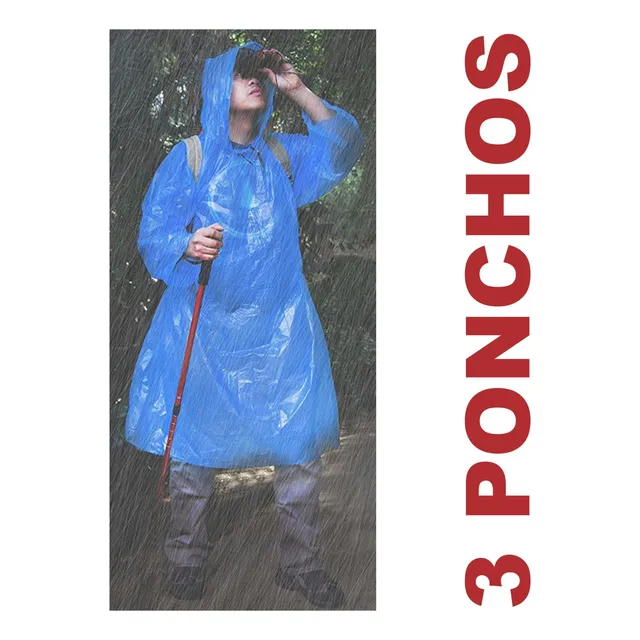 Poncho Impermeable De Bolsillo Con Capucha Caracas Y Maracay
