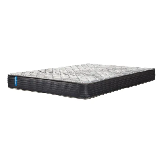 Colchon 2 Plazas (140x190) Meyer Dream Espuma Color Gris Oscuro