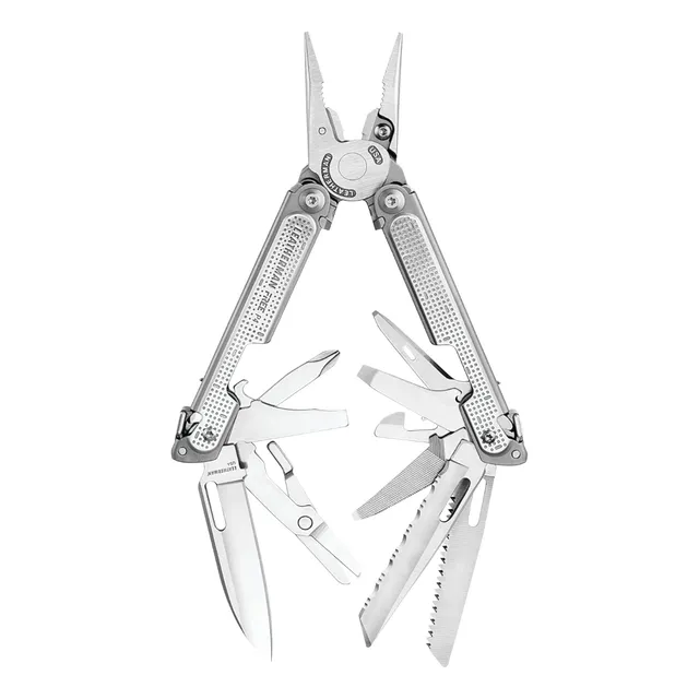 Navaja Multiherramienta Funcional 25 Pzs Y Funda Leatherman