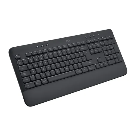 Teclado Logitech Signature K650 Inalámbrico Bluetooth 5.1 Color Del Teclado Negro Idioma Español España Teclado Logitech Signature K650 Inalámbrico Bluetooth 5.1 Color Del Teclado Negro Idioma Español España