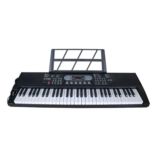 CASIO 電子キーボード CT-S195(ブラック) Teclado USB portátil Casio Ct-s195 de 61 teclas com alça preta
