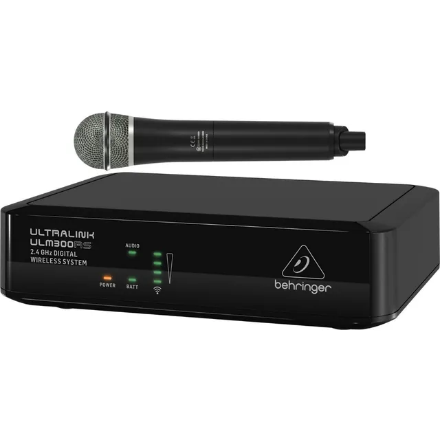 Behringer Ulm300mic Micrófono Inalambrico C/receptor 60 M. Color Negro
