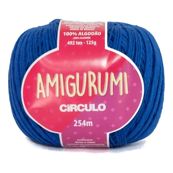 Fio Amigurumi Novelos Circulo - Escolha As Cores 254m