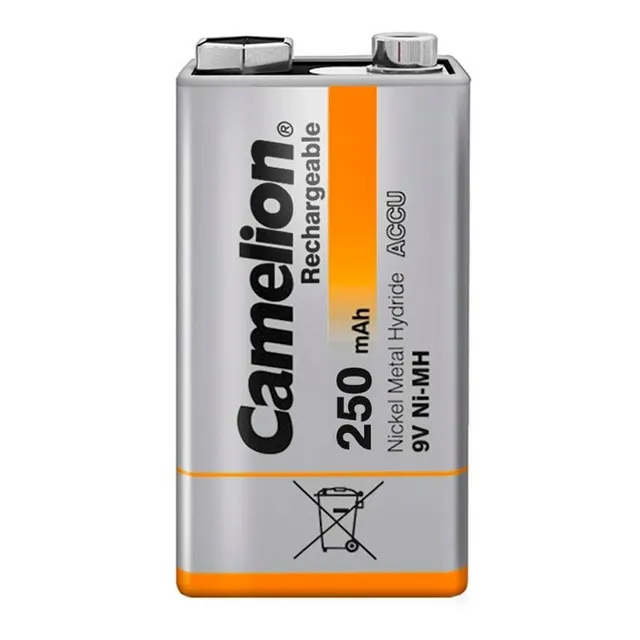 Bateria De 9v Recargable Camelion De 250mah,nuevo