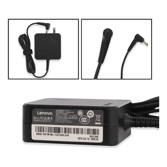 Cargador Lenovo Ideapad Yoga 20v 3.25a - 4.0*1.7mm