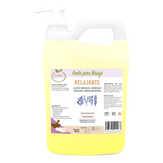 Aceite Masaje Relajante Aromaterapia 4 Litros Calma Y Paz Aceite Masaje Relajante Aromaterapia 4 Litros Calma Y Paz