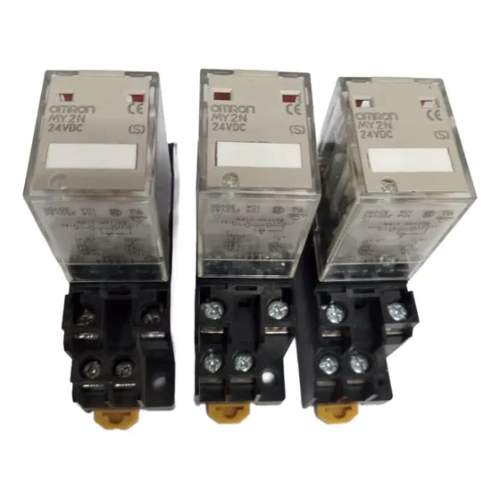 Rele Omron My2n 24vdc 2 Inversores Incluye Zocalo