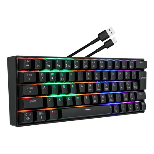 Teclado Gamer Steelseries Apex Pro Mini Rgb Usb - Preto