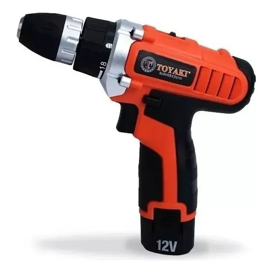 Taladro Desatornillador Atornillador 12v Recargable Toyaki