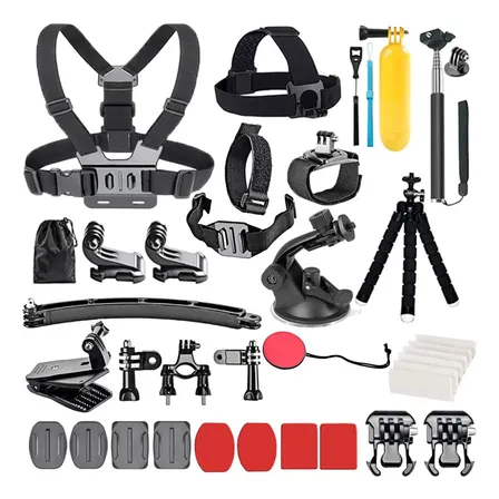 Kit De Accesorios Cámaras De Acción Hero 11 10 9 8 Ma...