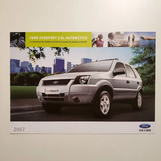 Ford Ecosport 2007 Automático - Folder Catálogo Prospecto
