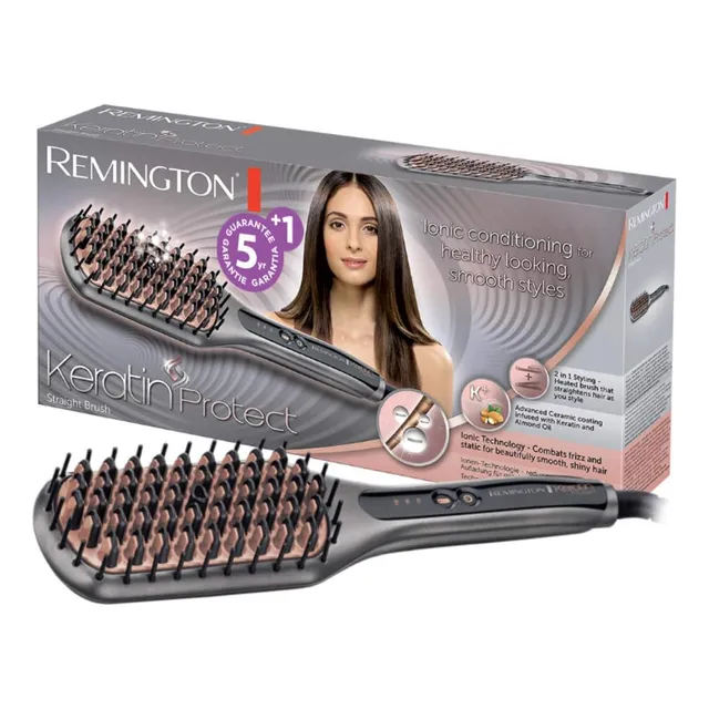 Remington Cepillo Alisador Keratin Protect Straight