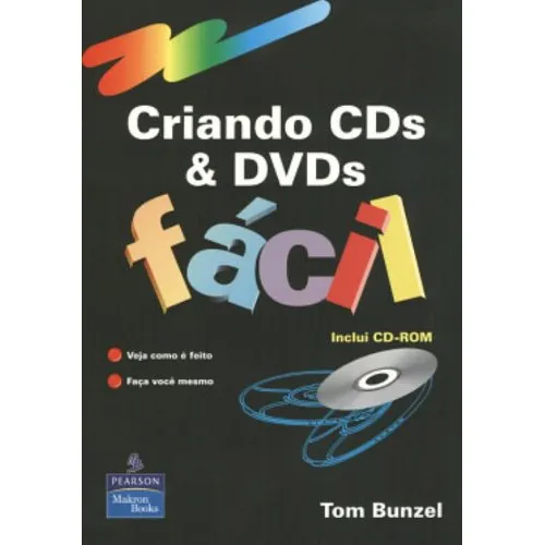 Livro Criando Cds E Dvds Fácil