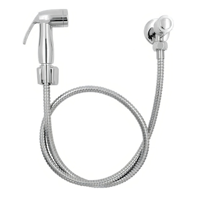 Ducha Higiênica Banheiro Alavanca C-72 Luxo Cromado Banheiro Acionamento 1/4 De Voltas Bri...