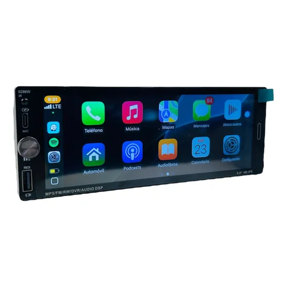 Radio 1 Din Pantalla 6.9   16g