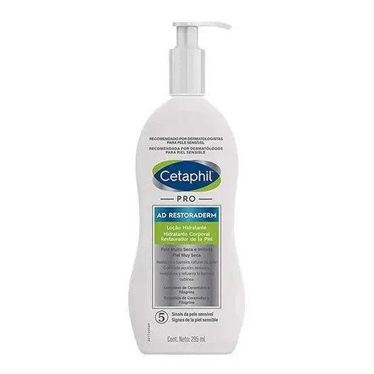 Loção Hidratante Corporal Cetaphil Pro Ad Restoraderm 295ml