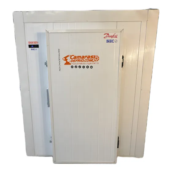 Camara De Frio Congelado 3.50x2.50x2.10 Mt Alto Exterior