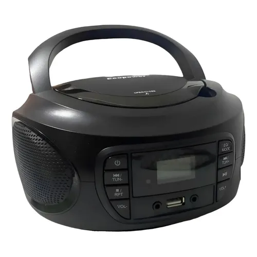 Mini System Panasonic SC-PM250 preto y prateado com bluetooth 20W
