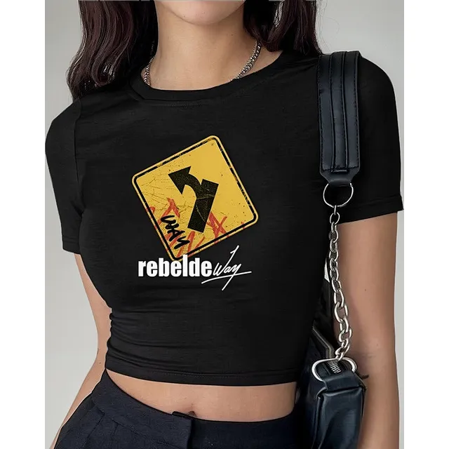 Remera Rebelde Way Baby Tee Erreway Benjamin Rojas