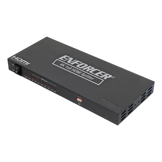 Splitter Divisor Hdmi 1 Entrada Y 8 Salidas / 4k @60hz