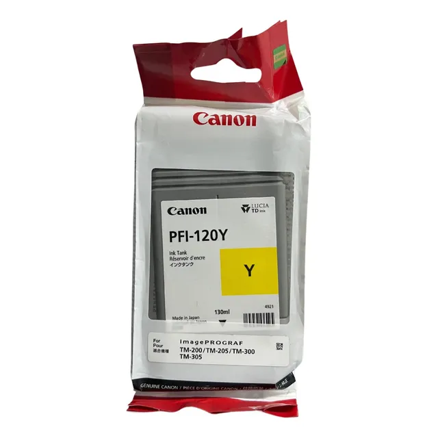 Cartucho Original Canon Pfi-120y Amarillo