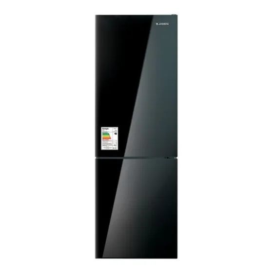 Heladera con freezer James RJ 431 BT color negro con capacidad de 324L 220V