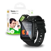 Smart Watch Reloj Inteligente Hoco Y104 Para Niños 4g Gps Blanco Negro Negro